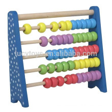 Abacus en bois en perles d&#39;arc-en-ciel avec un prix bas et une qualité élevée pour les enfants